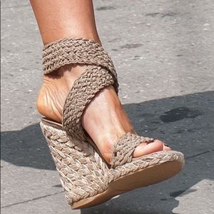 Stuart Weitzman Alex Espadrille Wedges
